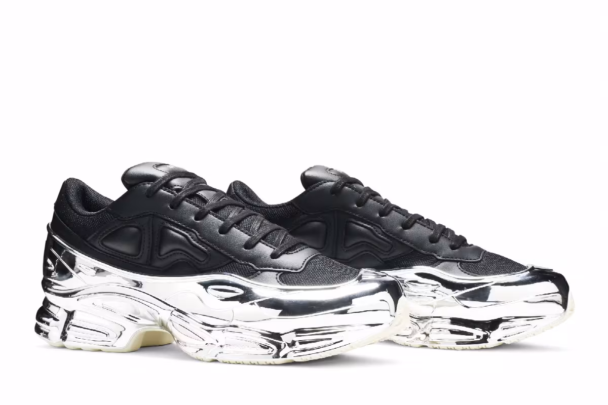 Raf Simons x adidas Ozweego Mirrored - Black, view 9