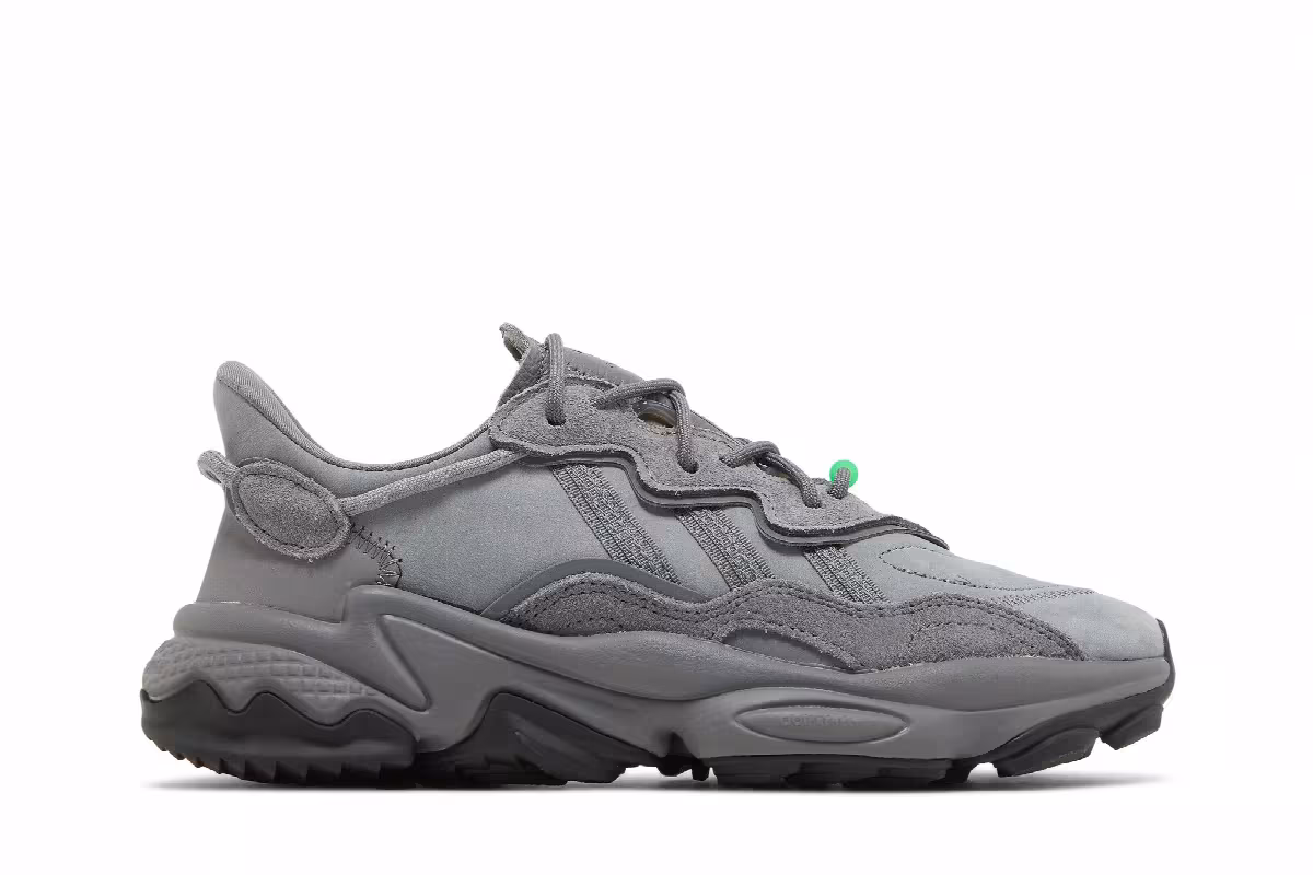 Adidas Ozweego TR Grey Solar Green, view 2