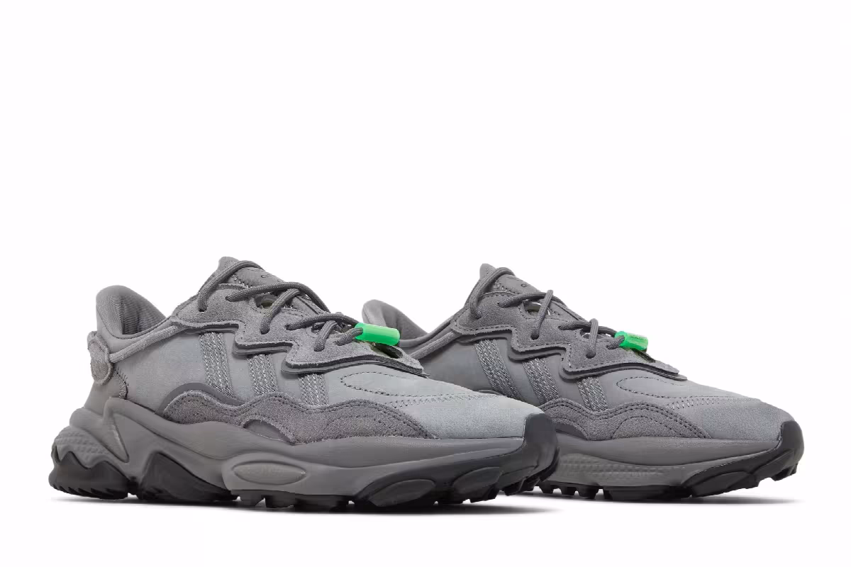 Adidas Ozweego TR Grey Solar Green, view 9