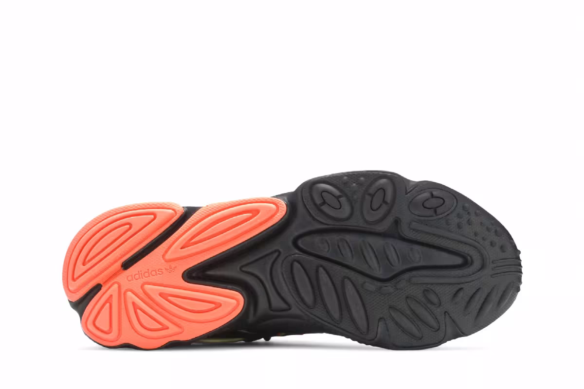 Adidas Ozweego Black Green Orange, view 5