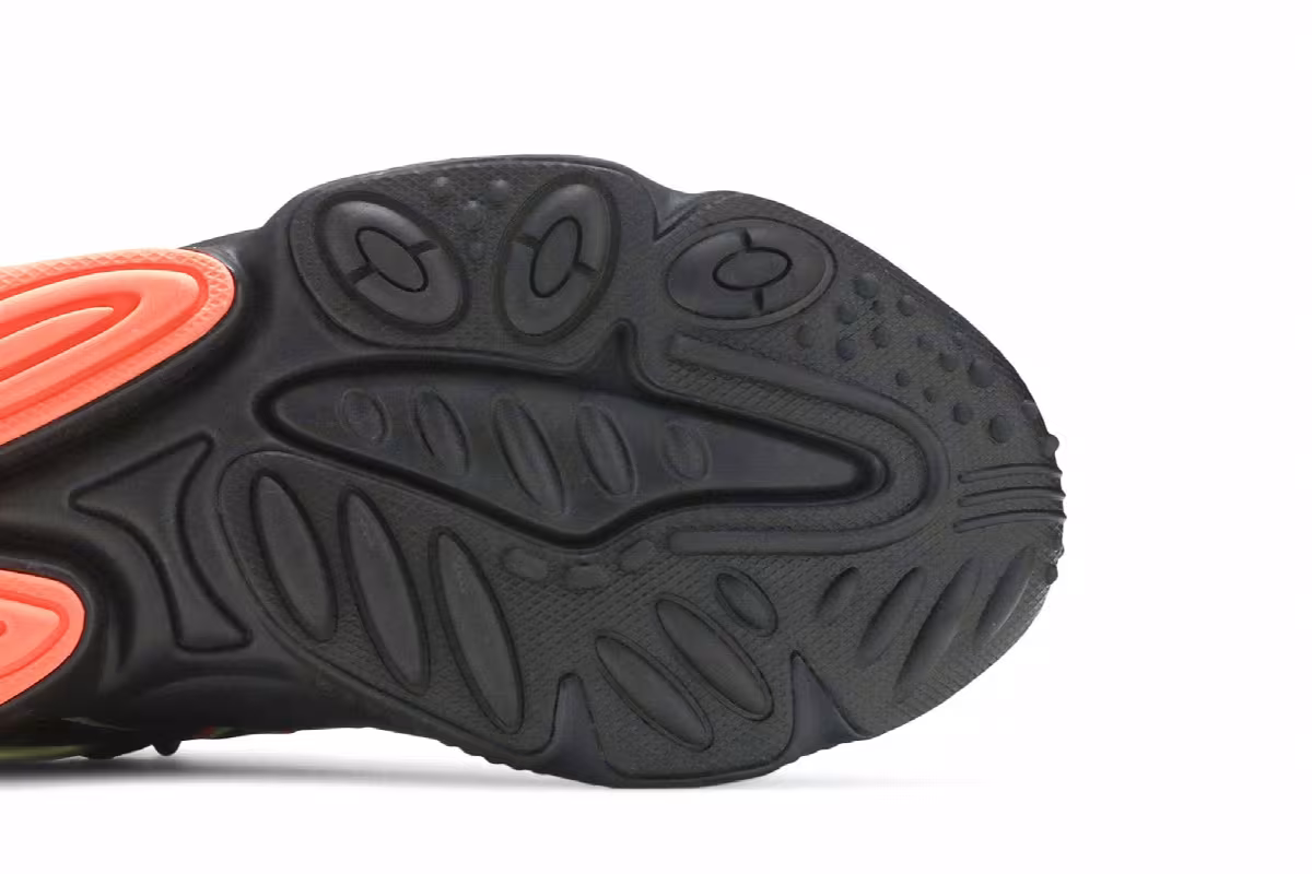 Adidas Ozweego Black Green Orange, view 6
