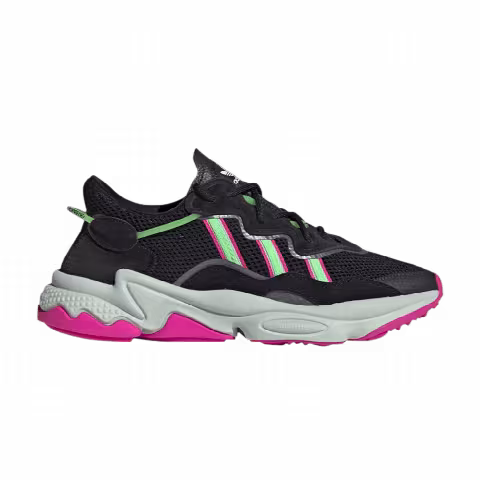 Adidas Wmns Ozweego 'Black Shock Lime Pink'