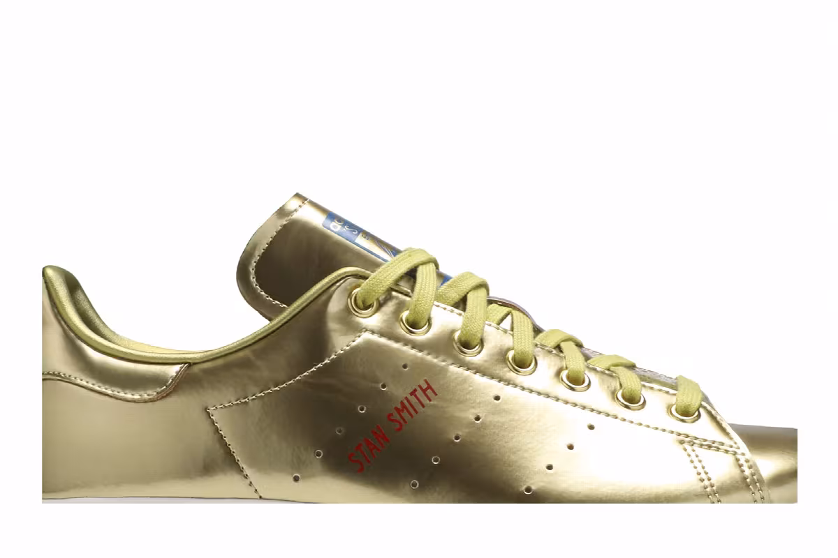 adidas Stan Smith Metallic Pack - Gold, view 3