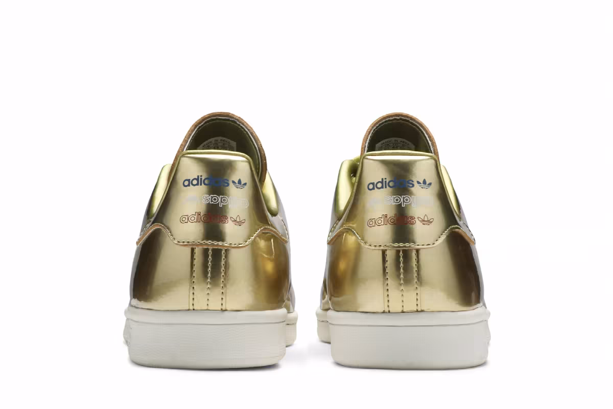 adidas Stan Smith Metallic Pack - Gold, view 7