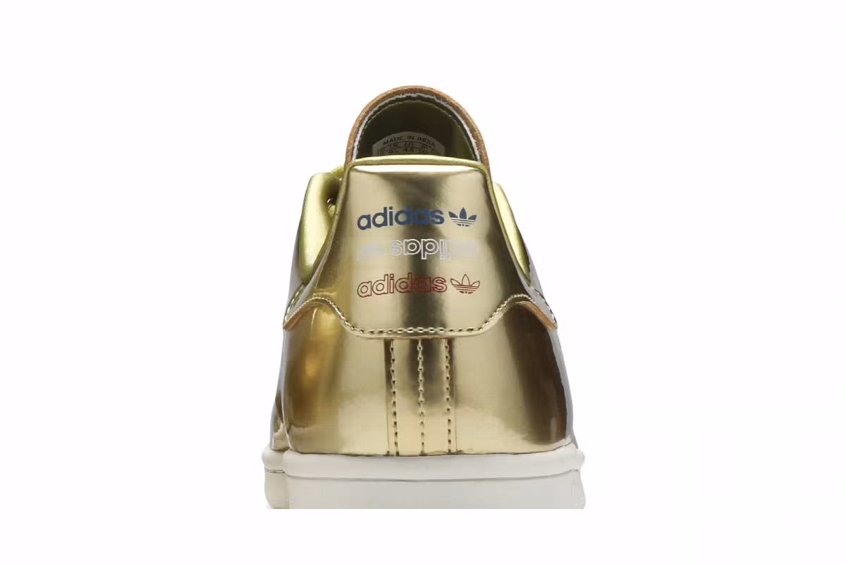 adidas Stan Smith Metallic Pack - Gold, view 8