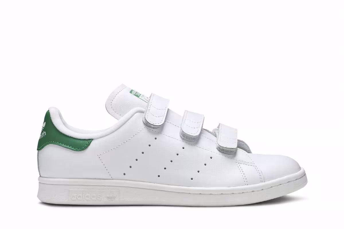 adidas Stan Smith CF White Green, view 2
