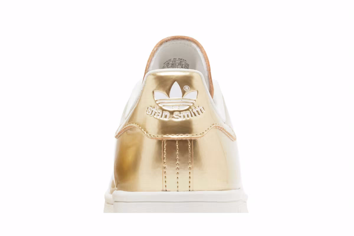 adidas Stan Smith Gold Metallic, view 8
