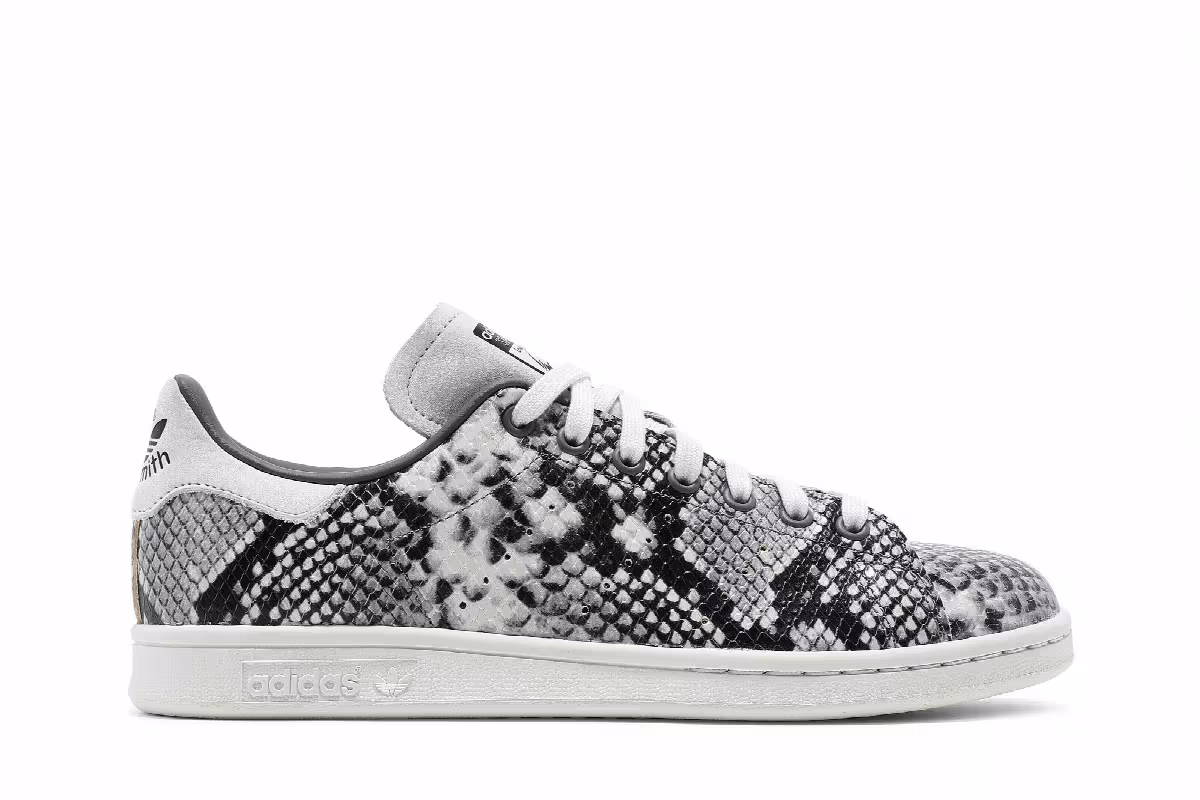adidas Stan Smith Grey Snakeskin, view 2