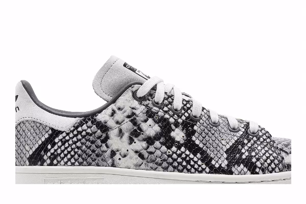 adidas Stan Smith Grey Snakeskin, view 3