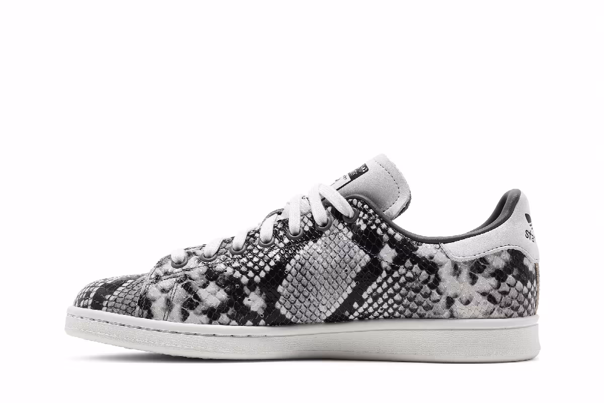 adidas Stan Smith Grey Snakeskin, view 4