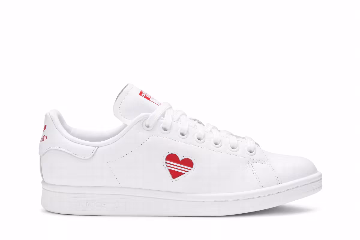 Adidas Women's Stan Smith Valentine's Day, view 2
