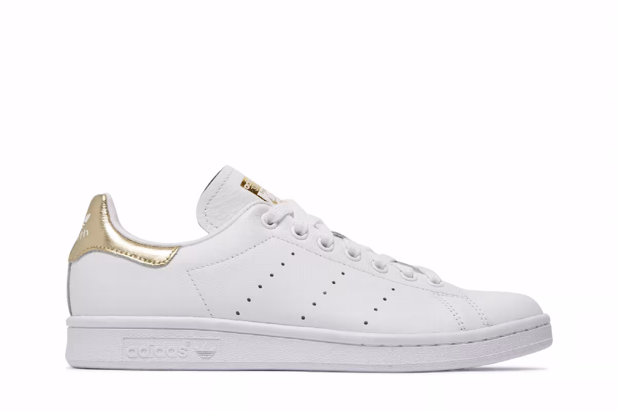 adidas Women's Stan Smith Metallic Heel, view 2