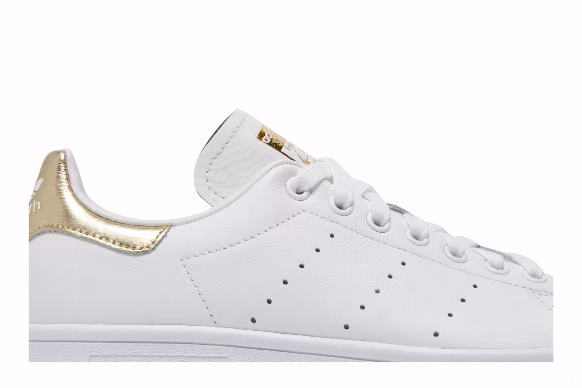 adidas Women's Stan Smith Metallic Heel, view 3