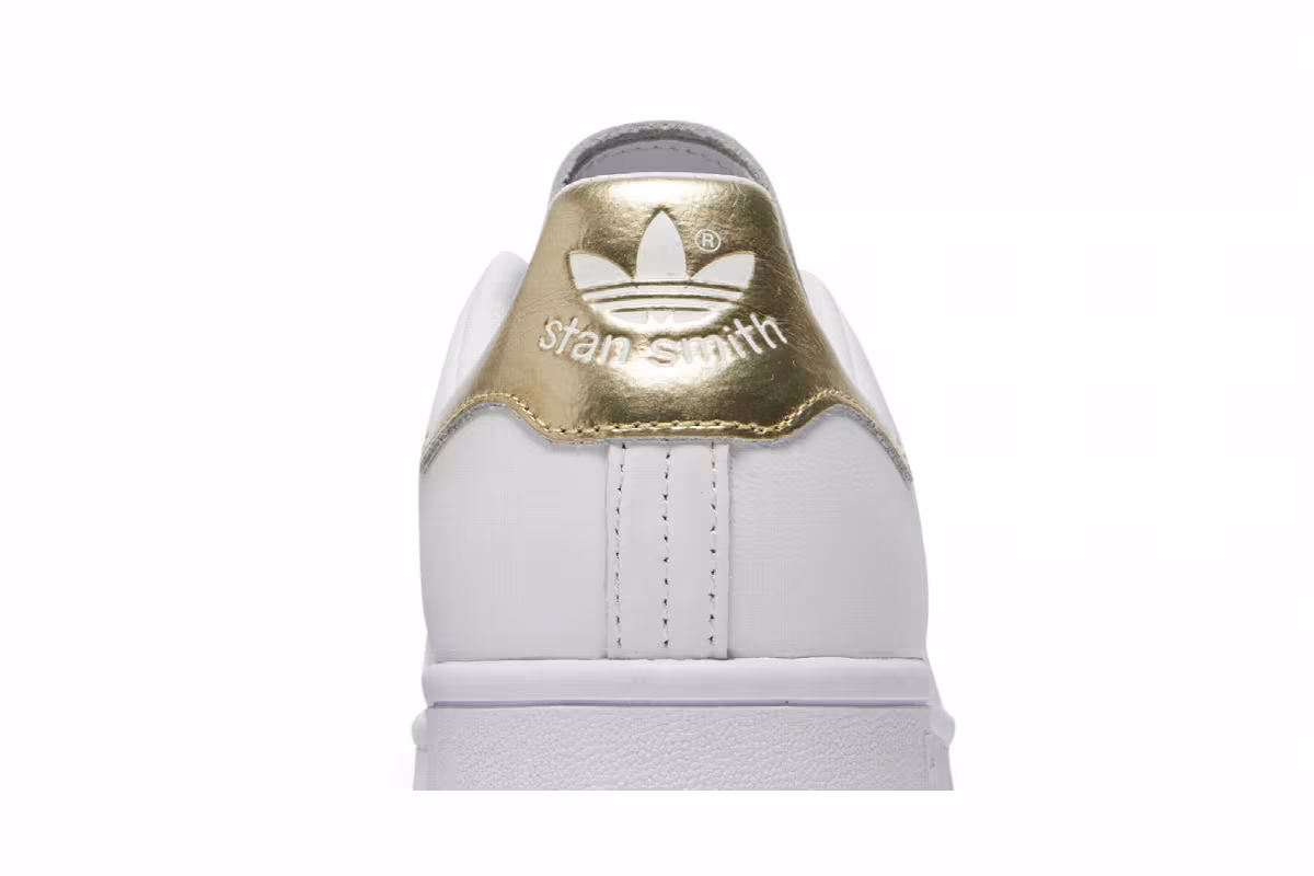 adidas Women's Stan Smith Metallic Heel, view 8