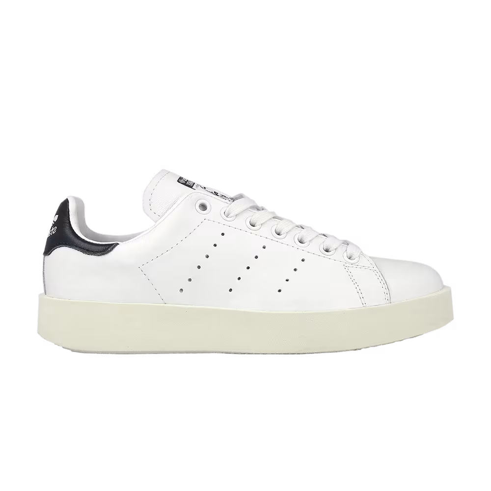 Adidas Women's Stan Smith Bold White Collegiate Navy