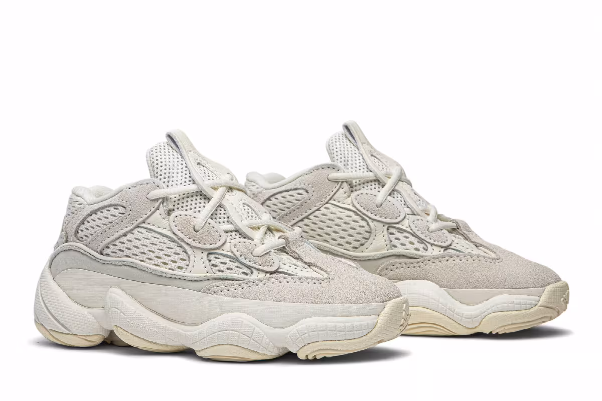 Adidas Yeezy 500 Infant Bone White, view 9