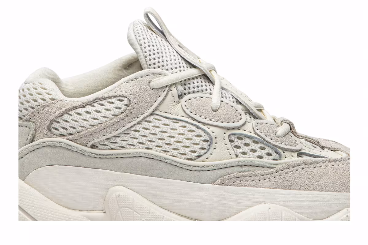 adidas Yeezy 500 Kids Bone White, view 3