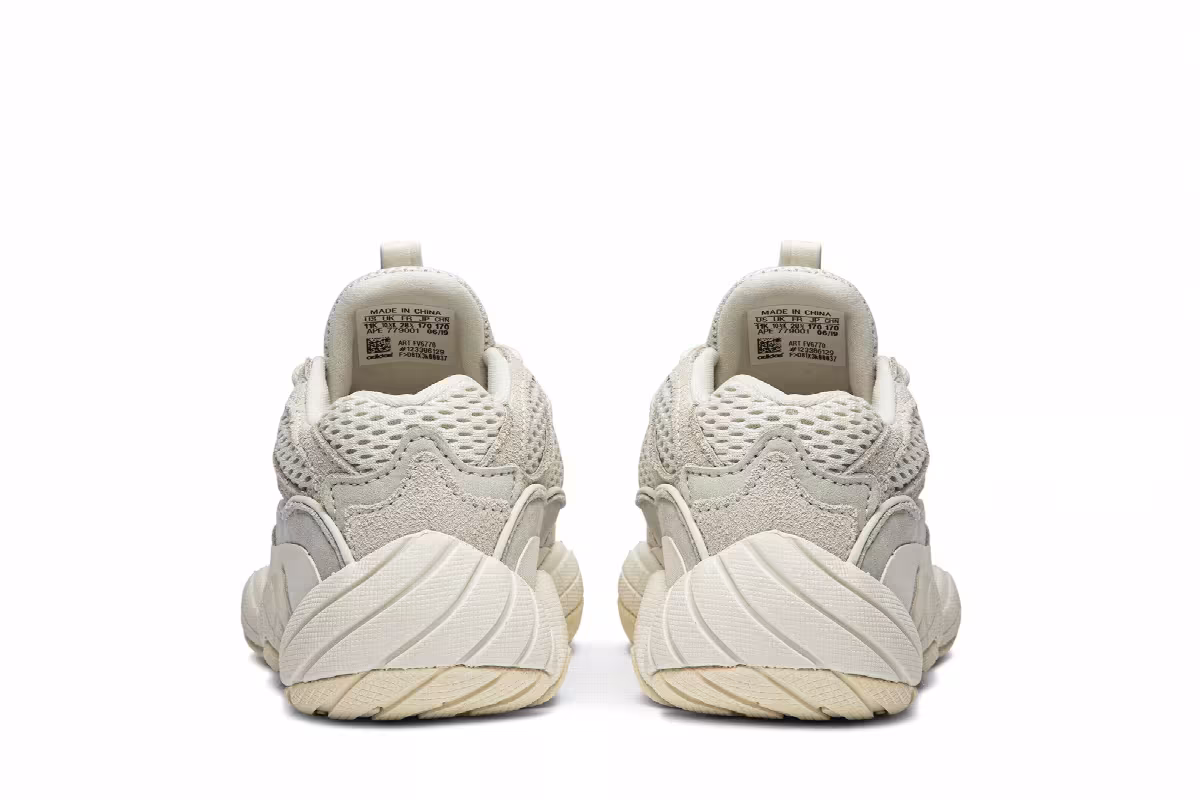 adidas Yeezy 500 Kids Bone White, view 7