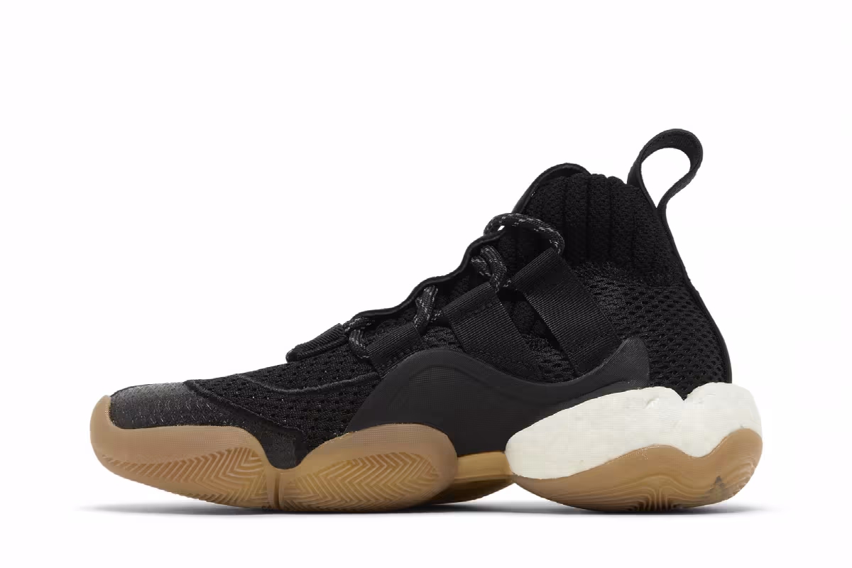 Pharrell x adidas Crazy BYW X Black Gum, view 4