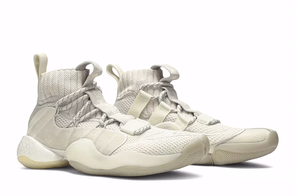 Pharrell x adidas Crazy BYW X Cream White, view 9