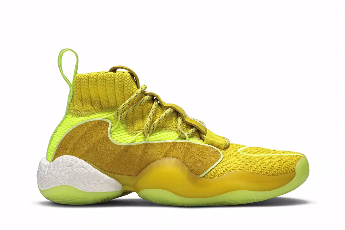 Pharrell x adidas Crazy BYW X Bright Yellow, view 2