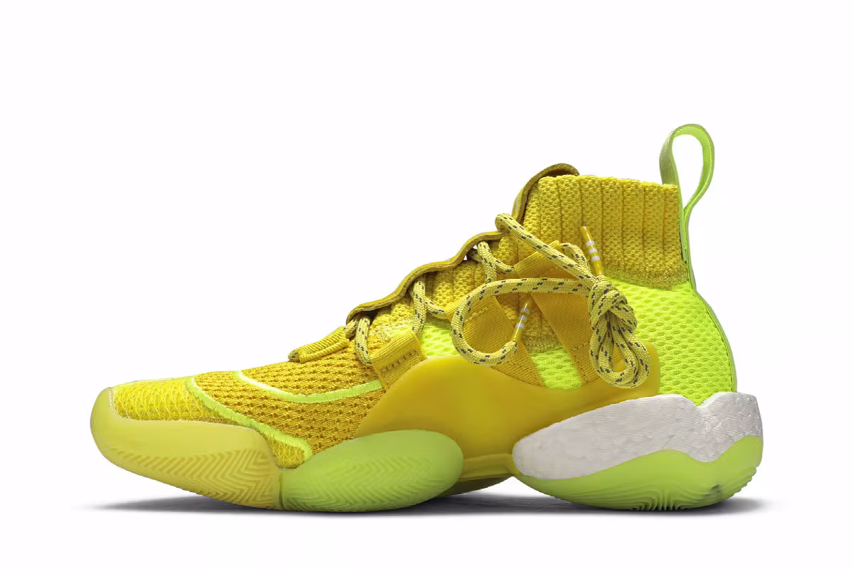 Pharrell x adidas Crazy BYW X Bright Yellow, view 4
