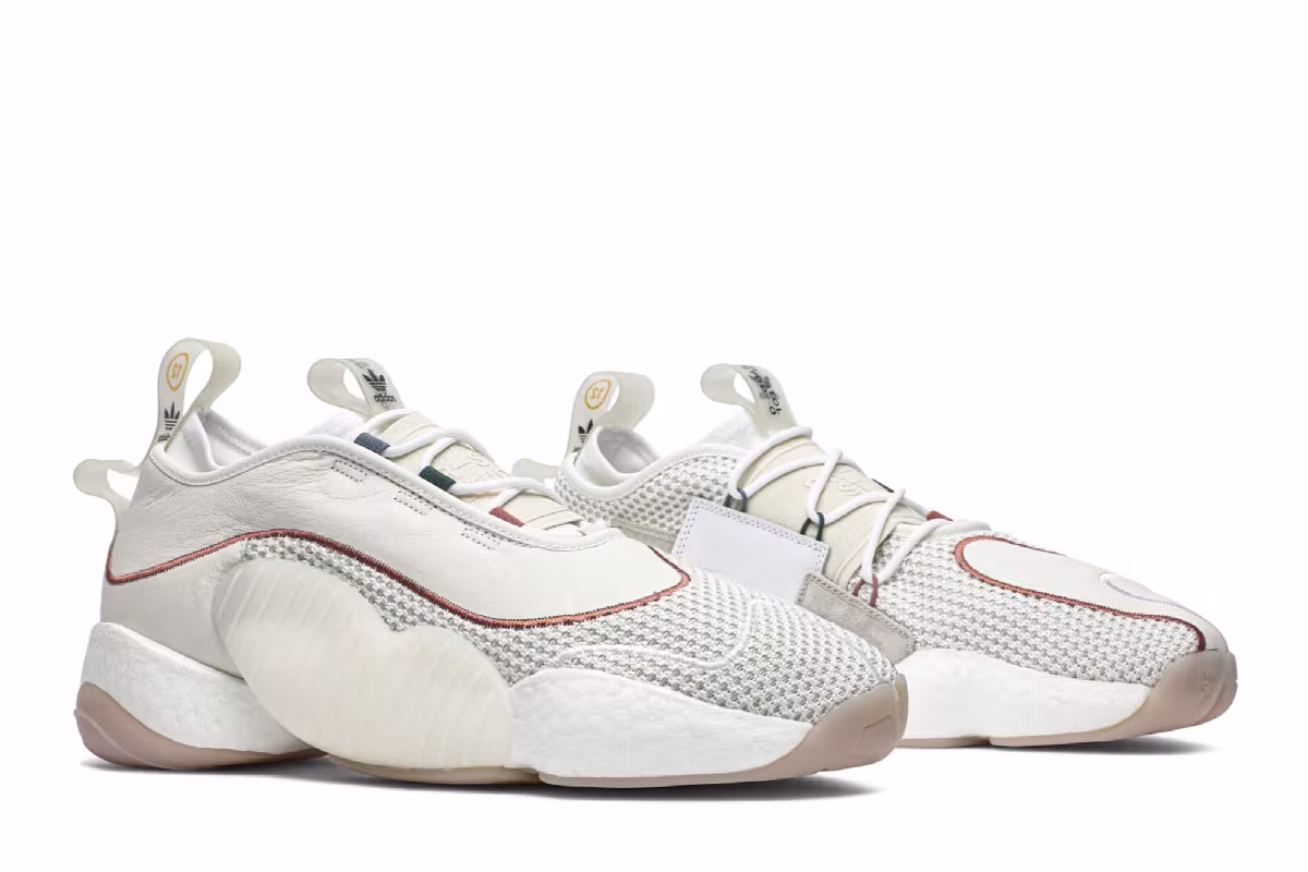 Bristol Studio x adidas Crazy BYW 2 Cloud White, view 9