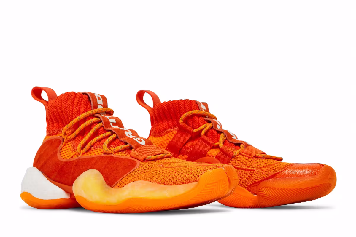 Pharrell x adidas Crazy BYW X Orange, view 9