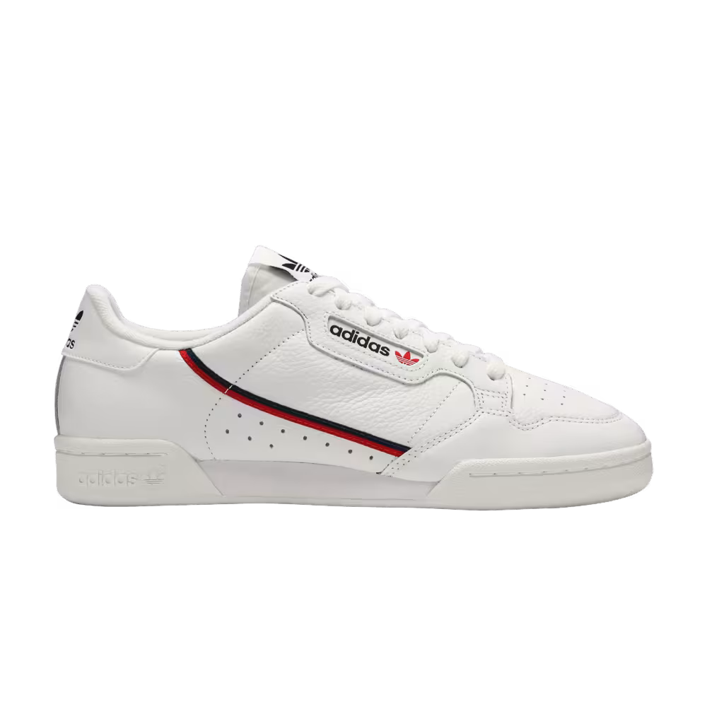 adidas Continental 80 White Navy Scarlet
