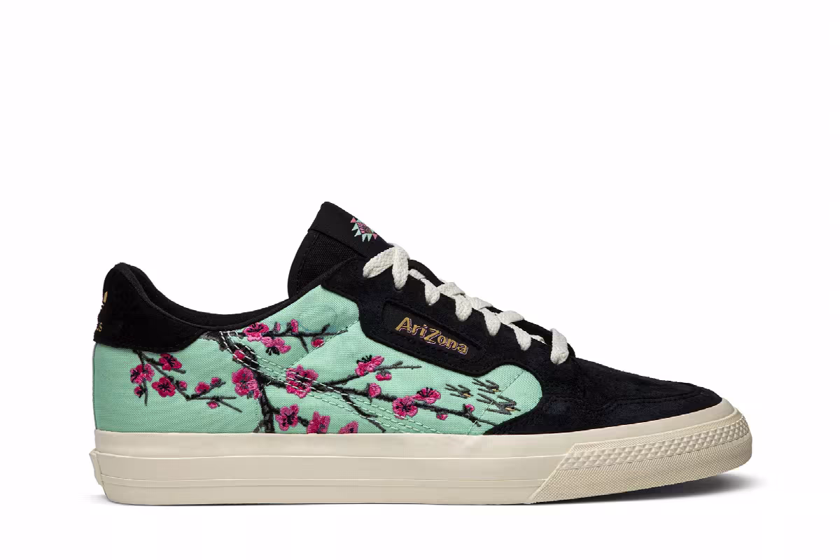 AriZona x adidas Continental Vulc Green Tea With Ginseng And Honey, view 2