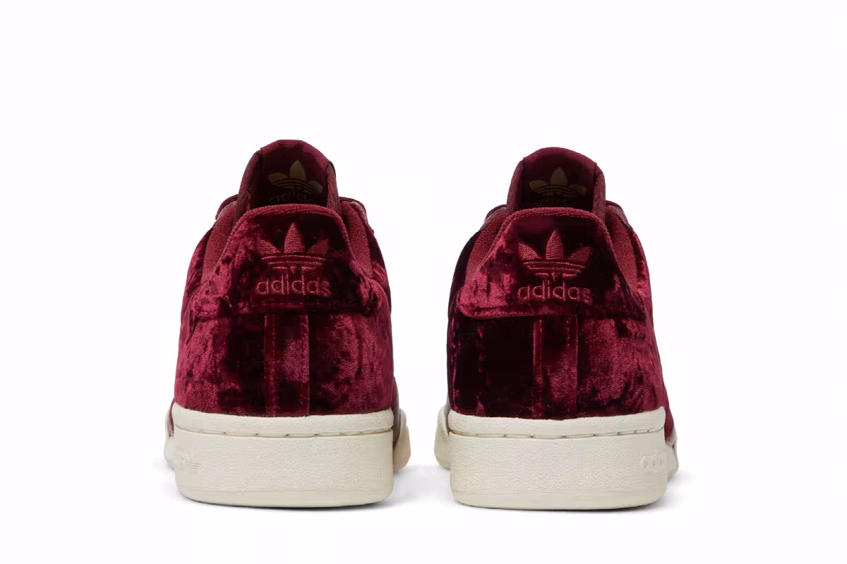 Adidas Continental 80 Velvet Pack - Burgundy, view 7