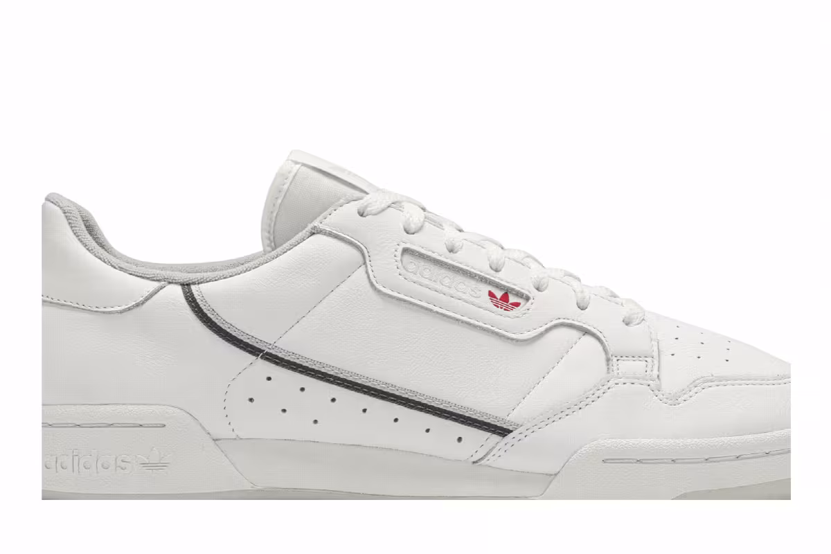 adidas Continental 80 White Grey, view 3