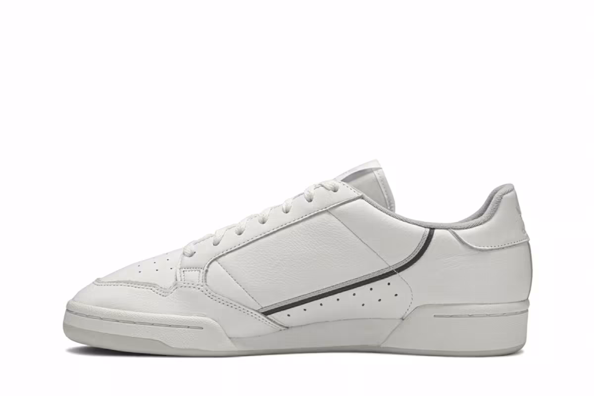 adidas Continental 80 White Grey, view 4