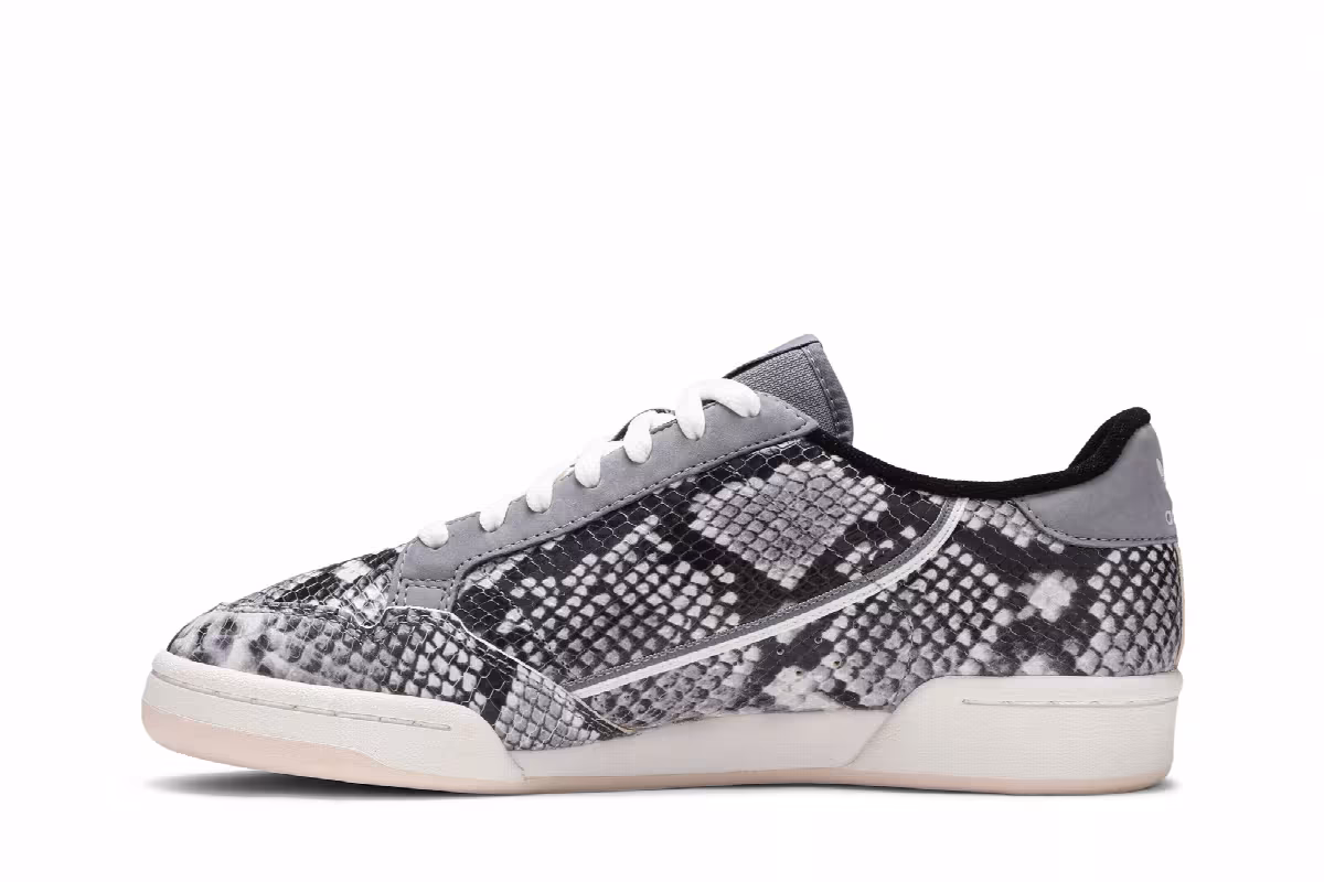 Adidas Continential 80 Grey Snakeskin, view 4