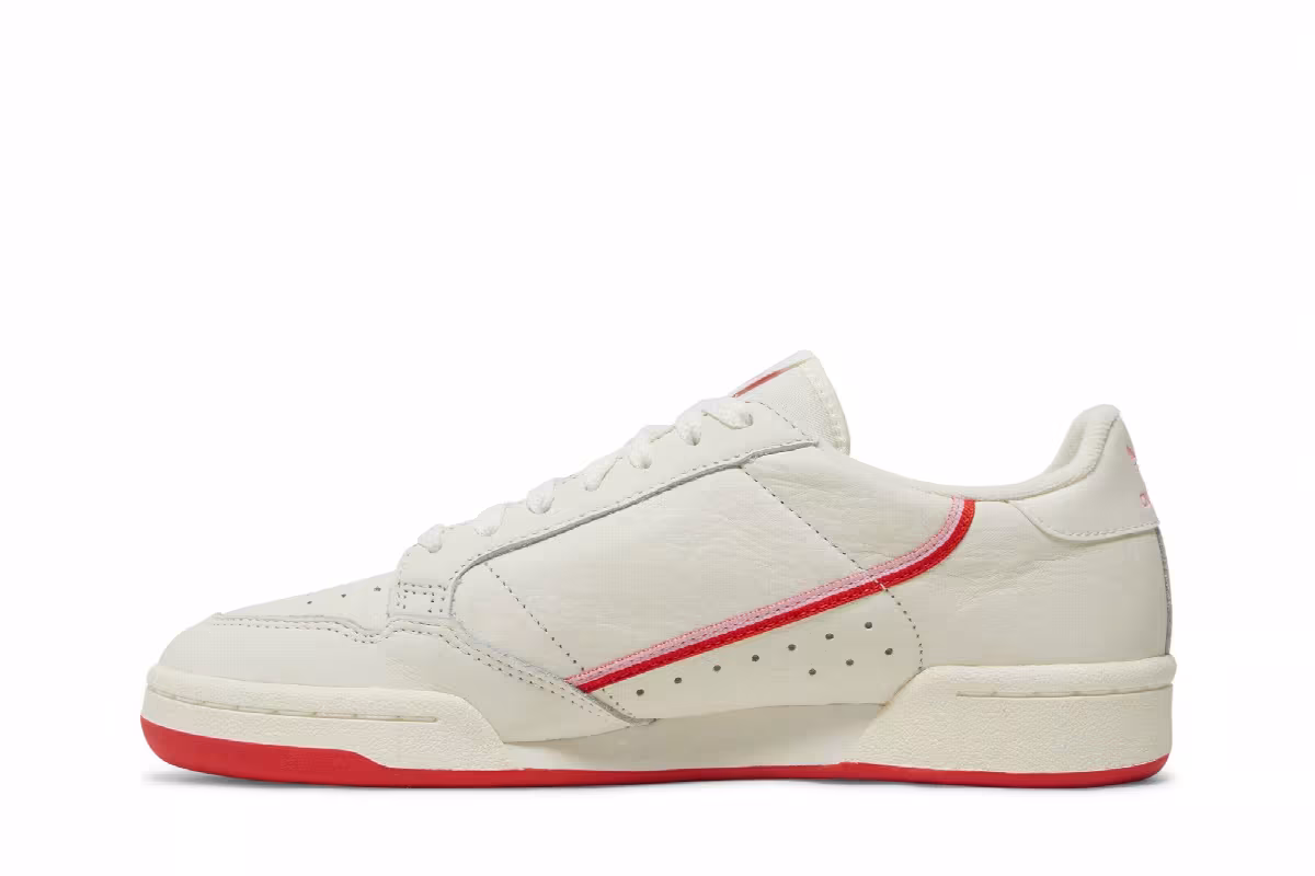Adidas Women's Continental 80 Off White Pink, view 4