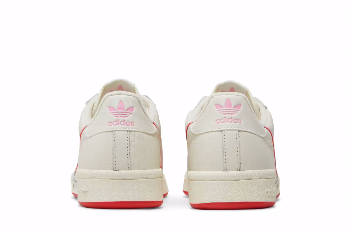 Adidas Women's Continental 80 Off White Pink, view 7