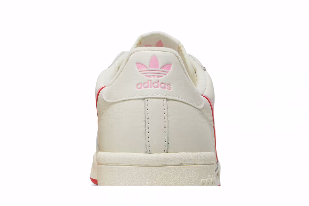Adidas Women's Continental 80 Off White Pink, view 8