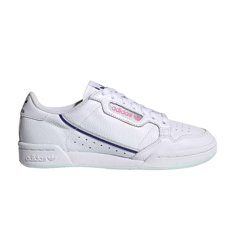 Adidas Women's Continental 80 White Mint Blue