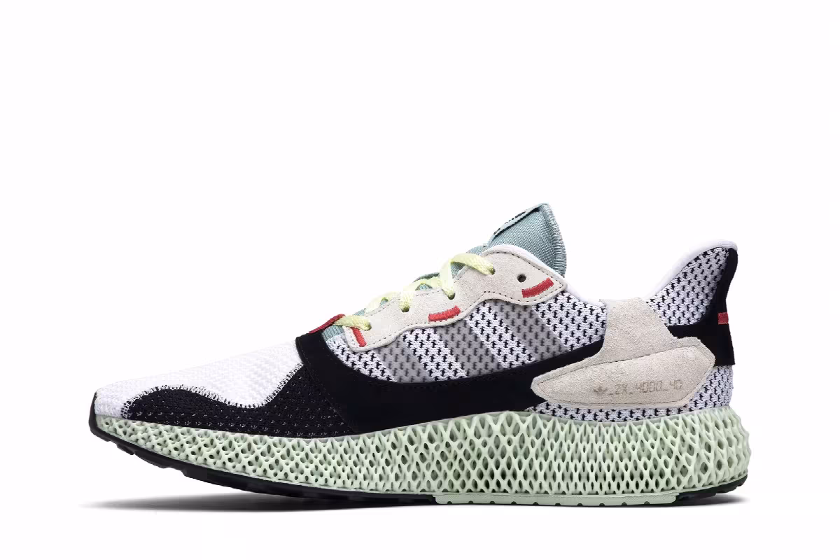 adidas ZX 4000 Futurecraft 4D Grey, view 4