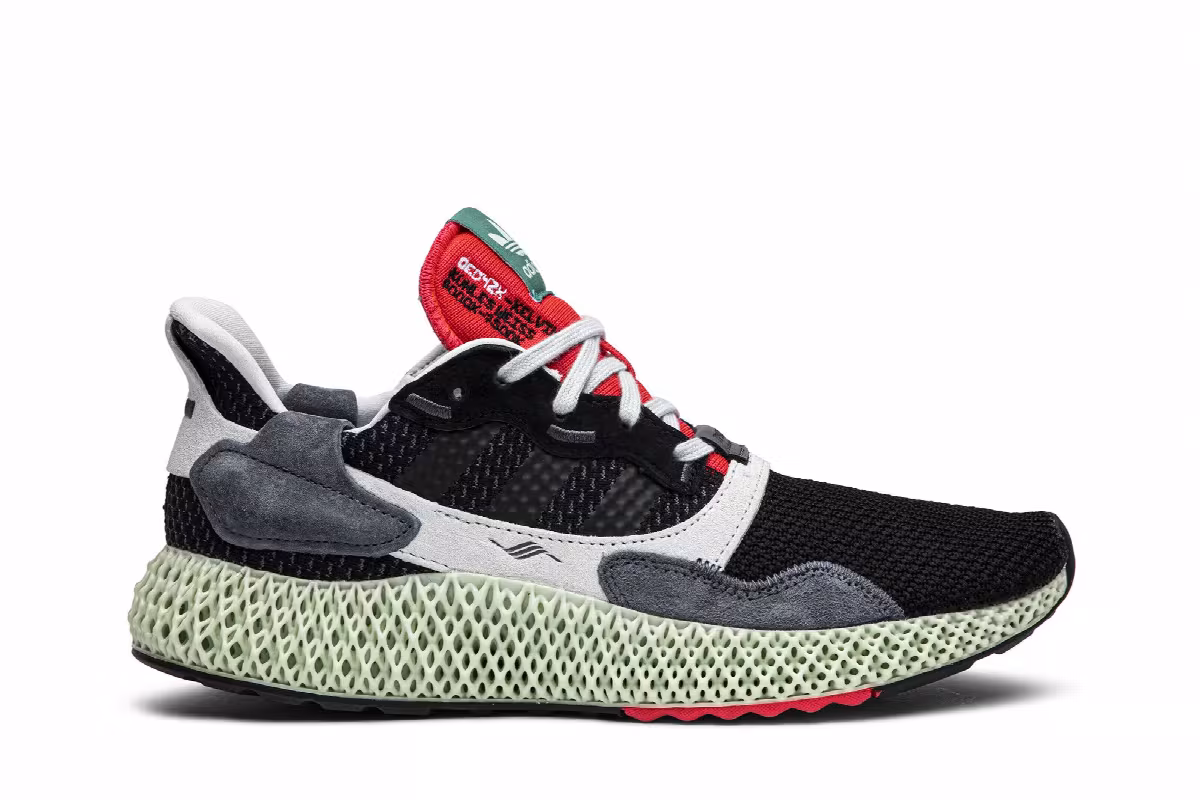 adidas ZX 4000 Futurecraft 4D Black Onix, view 2