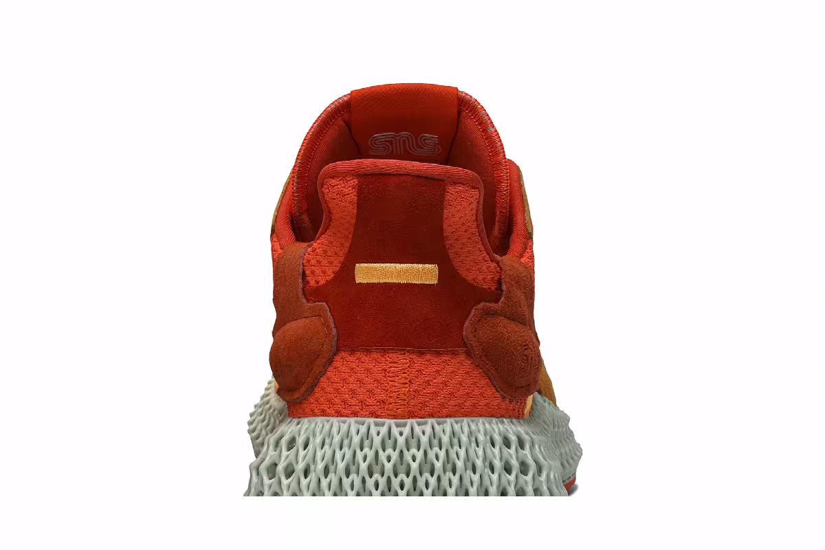 Sneakersnstuff x adidas ZX 4000 4D Sunrise, view 8