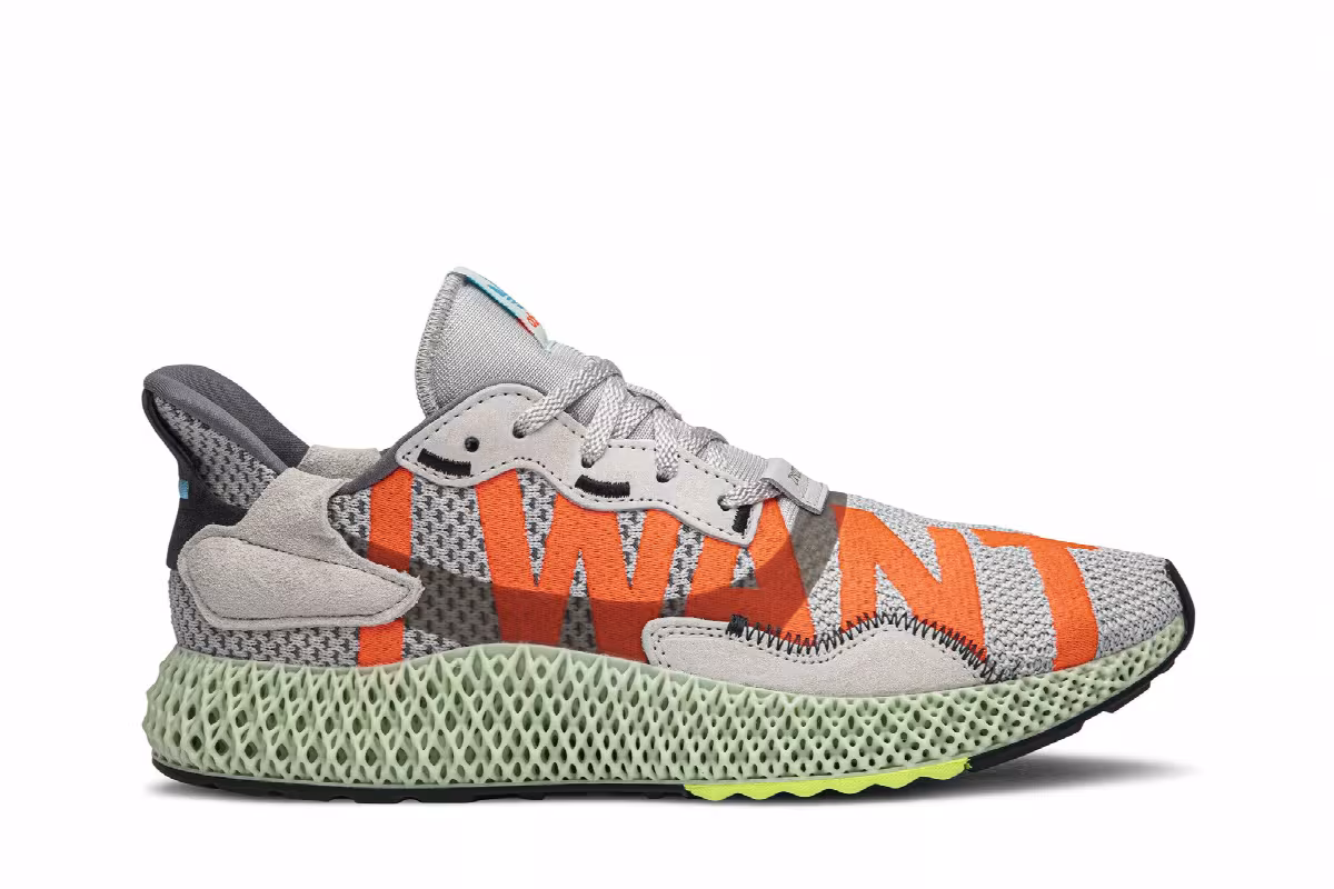 adidas ZX 4000 4D I Want, I Can, view 2