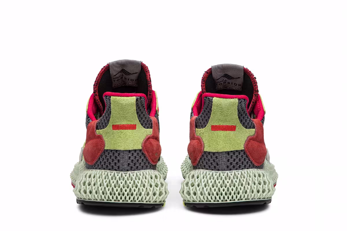 adidas ZX 4000 Futurecraft 4D Grey Yellow, view 7