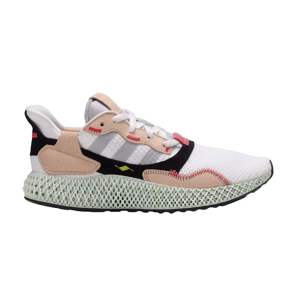 Hender Scheme x adidas ZX 4000 Futurecraft 4D White