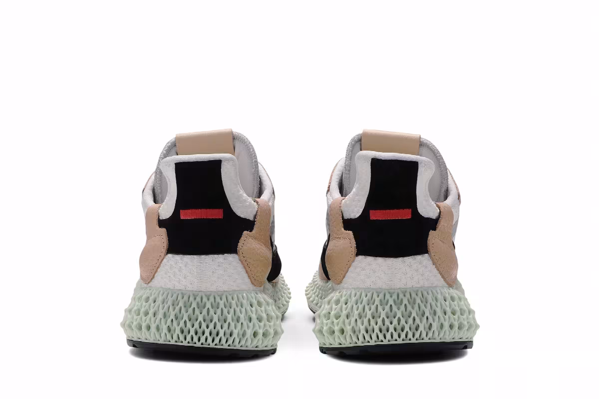 Hender Scheme x adidas ZX 4000 Futurecraft 4D White, view 7