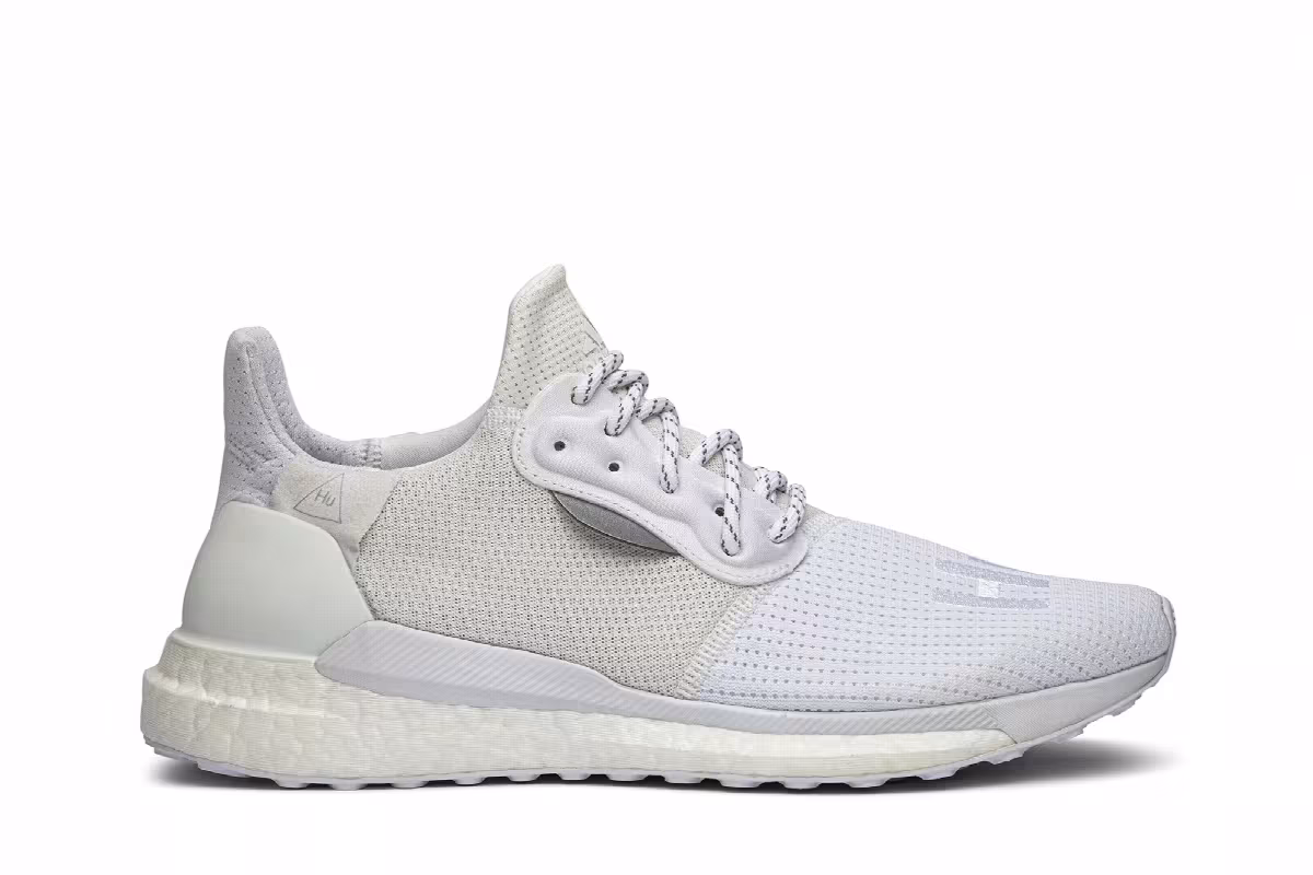 Pharrell x adidas Solar Hu Glide PRD Cloud White, view 2