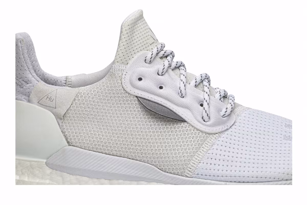 Pharrell x adidas Solar Hu Glide PRD Cloud White, view 3