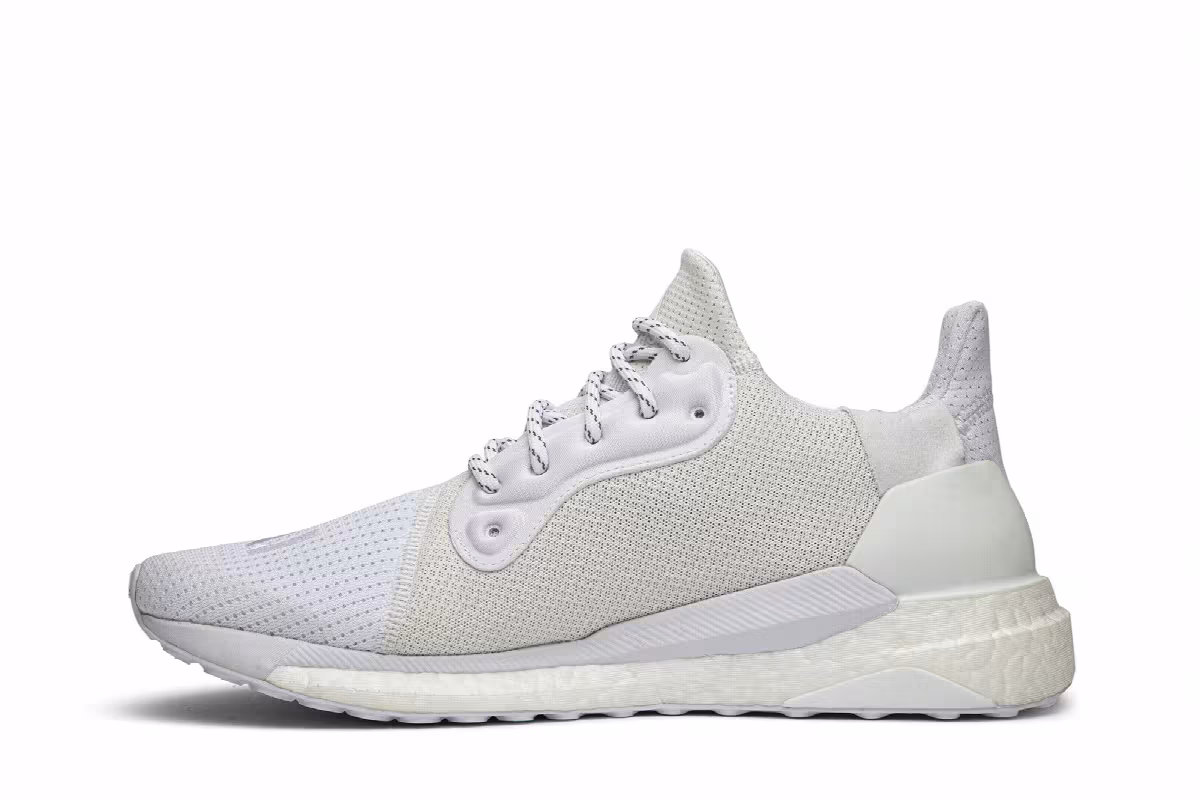 Pharrell x adidas Solar Hu Glide PRD Cloud White, view 4