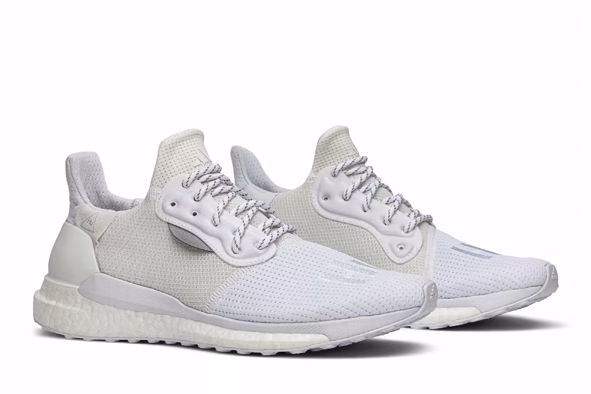Pharrell x adidas Solar Hu Glide PRD Cloud White, view 9