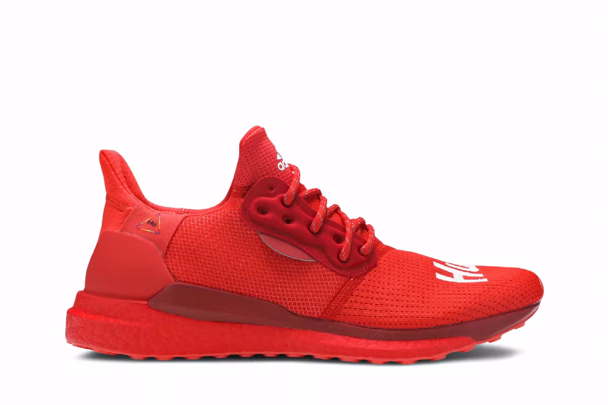 Pharrell x adidas Solar Hu Glide Power Red, view 2